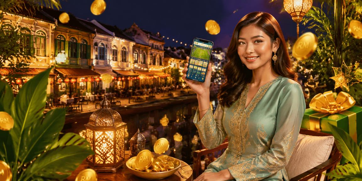 Suasana permainan dan hiburan Hari Raya di Ipoh bersama ns200